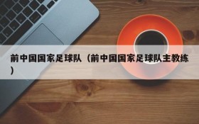 前中国国家足球队(前中国国家足球队主教练)