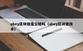 abey区块链是公链吗(abey区块链技术)