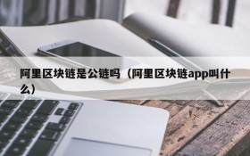 阿里区块链是公链吗(阿里区块链app叫什么)