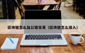 区块链怎么加公链交易(区块链怎么接入)