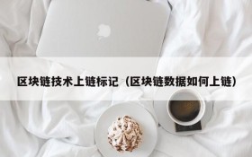 区块链技术上链标记(区块链数据如何上链)