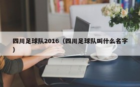 四川足球队2016(四川足球队叫什么名字)
