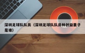 深圳足球队队员(深圳足球队队员林创益妻子是谁)