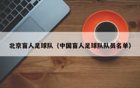 北京盲人足球队(中国盲人足球队队员名单)