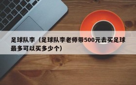 足球队李(足球队李老师带500元去买足球最多可以买多少个)