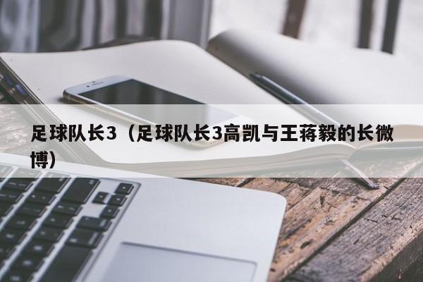 足球队长3（足球队长3高凯与王蒋毅的长微博）
