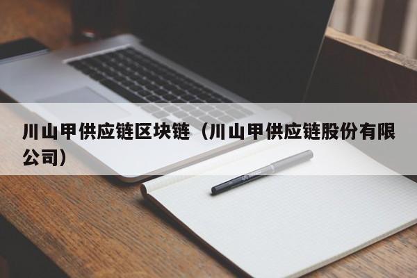 川山甲供应链区块链（川山甲供应链股份有限公司）