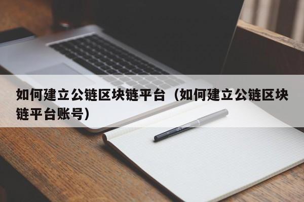 如何建立公链区块链平台（如何建立公链区块链平台账号）