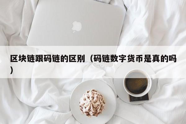 区块链跟码链的区别（码链数字货币是真的吗）